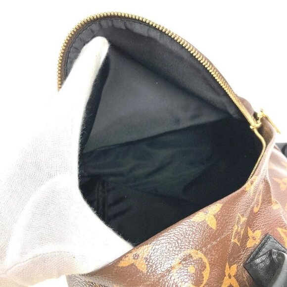 LOUIS VUITTON M41560 Monogram Palm Springs PM Mini Backpack Brown/Black - Picture 12 of 15